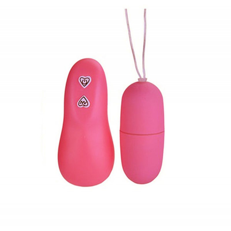 Adora Vibrating Egg with Wireless Remote Control - Pink